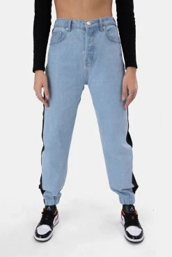 Best Sale ๐งจ Adika Hybrid Denim And Nylon Pants OUTLET ๐ 7 Adika Hybrid Denim And Nylon Pants OUTLET