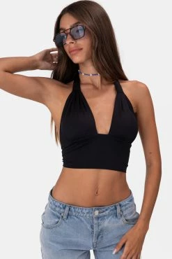 Adika Shangirla Halter Cropped Top Best Sellers