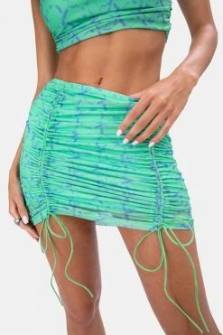 Adika Weston Ruched Mini Skirt OUTLET