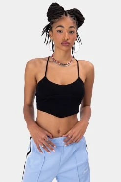 Adika Haydn Criss-Cross Back Crop Top OUTLET