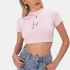Adika OUTLET I'M A DEVIL Wavy Cropped Tee