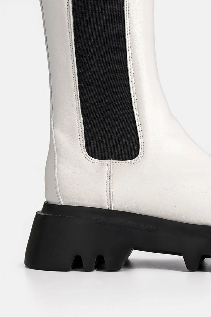 Outlet 👍 Adika 👟 Shoes Stomp Faux Leather 🥾 Boots ✔️ 3 Adika Shoes Stomp Faux Leather Boots