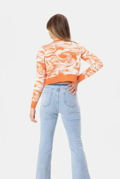 Adika Kido Marble Print Knitted Cardigan OUTLET