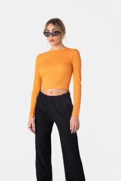 Adika OUTLET Dustin Cropped Ribbed Top