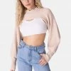 Adika OUTLET Smalls Ribbed Knit Bolero Sleeve