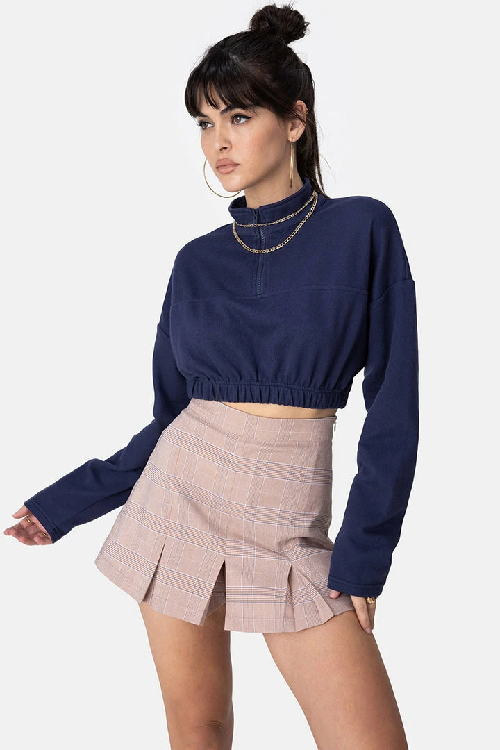 Budget ๐ฏ Adika Glyde Front Zip Cropped Top โญ 2 Adika Glyde Front Zip Cropped Top