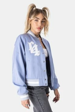 Adika Alpha Matte Finish Varsity Jacket OUTLET