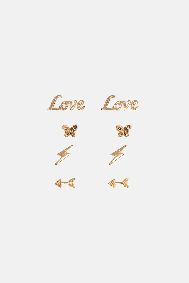 Discount 👏 Adika Accessories Cutie 4-Pack Stud Earring 🔔 1 Adika Accessories Cutie 4-Pack Stud Earring