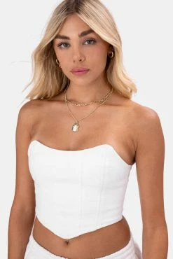 Adika Denim Corset Style Top Best Sellers