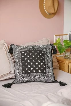 Adika Home Paisley Square Pillow Cover
