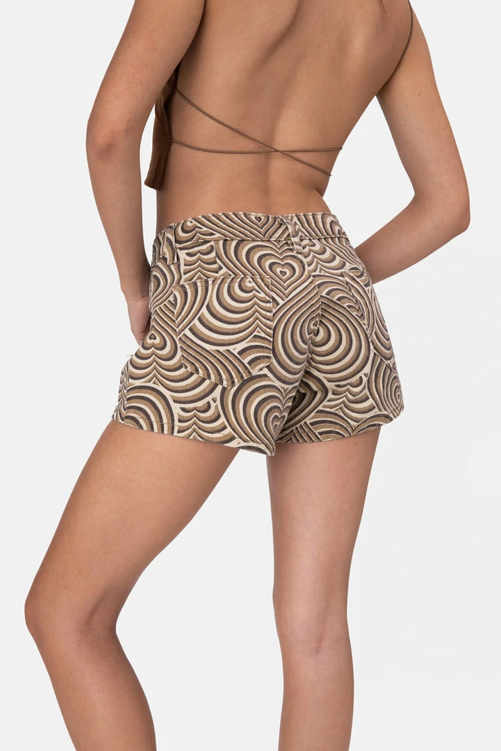 Brand new 🎁 Adika Haze Printed Denim Shorts 👏 4 Adika Haze Printed Denim Shorts