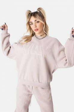 Adika YAY Embroidery Sweatshirt OUTLET