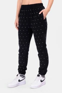 Adika Carter Diamante Detail Sweatpants OUTLET
