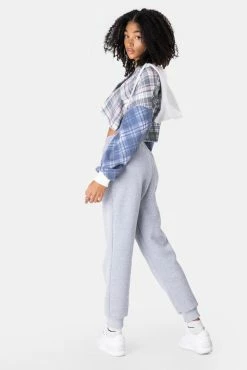 Discount ⭐ Adika Pie Hooded Cropped Button Down 👕 Shirt OUTLET 🎁 8 Adika Pie Hooded Cropped Button Down Shirt OUTLET