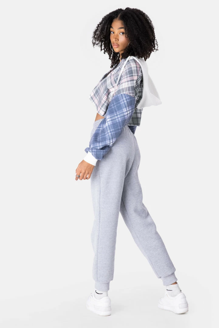 Discount ⭐ Adika Pie Hooded Cropped Button Down 👕 Shirt OUTLET 🎁 4 Adika Pie Hooded Cropped Button Down Shirt OUTLET