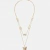 Adika OUTLET Fly-Away Layered Pendent Necklace