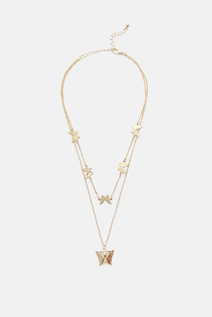 Top 10 π Adika OUTLET Fly-Away Layered Pendent Necklace π 1 Adika OUTLET Fly-Away Layered Pendent Necklace