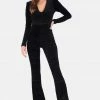 Adika OUTLET Sparky Velvet Diamante Jumpsuit