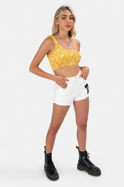 Adika McKinley Shirred Top OUTLET