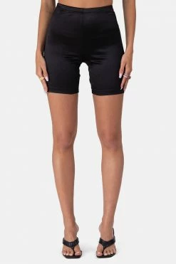Adika OUTLET Leigh Satin Finish Biker Shorts