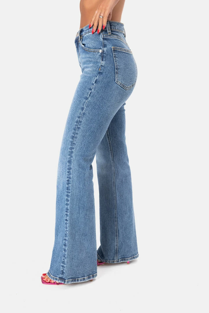 Wholesale ๐งจ Adika Hortie High-Waisted ๐ Jeans | FLARE ๐ 1 Adika Hortie High-Waisted Jeans | FLARE