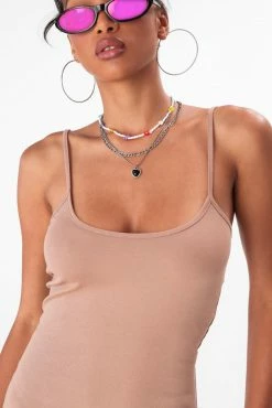 Adika Chappelle Scoop Neck Mini Dress