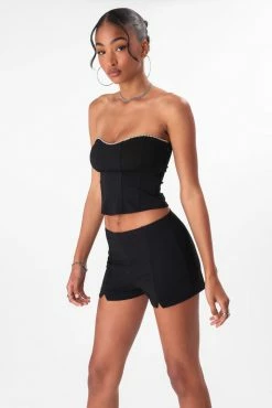 Adika Eldrige Tailored-Style Shorts Clothing