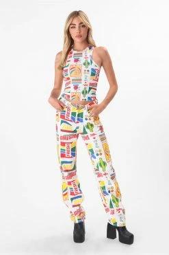 Adika BLEACH PLEASE Racer Tank Top Clothing