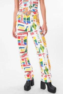 Adika BLEACH PLEASE Graphic Jeans | STRAIGHT Clothing