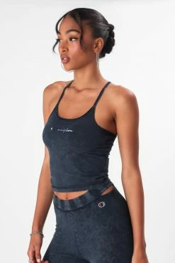 Adika Champion // Acid Wash Crop Top Brands