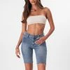 Adika Clothing Webster Denim Biker Shorts