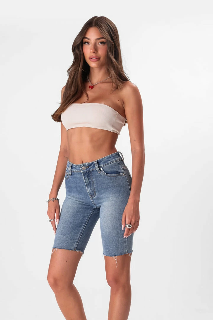 Promo ๐ Adika Clothing Webster Denim Biker Shorts โจ 3 Adika Clothing Webster Denim Biker Shorts