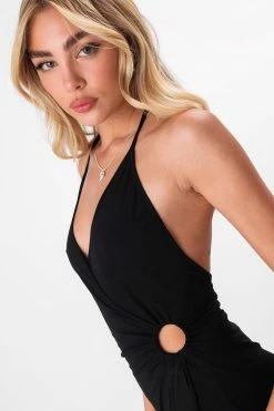 Adika New Dresses Breeze Halter Mini Dress