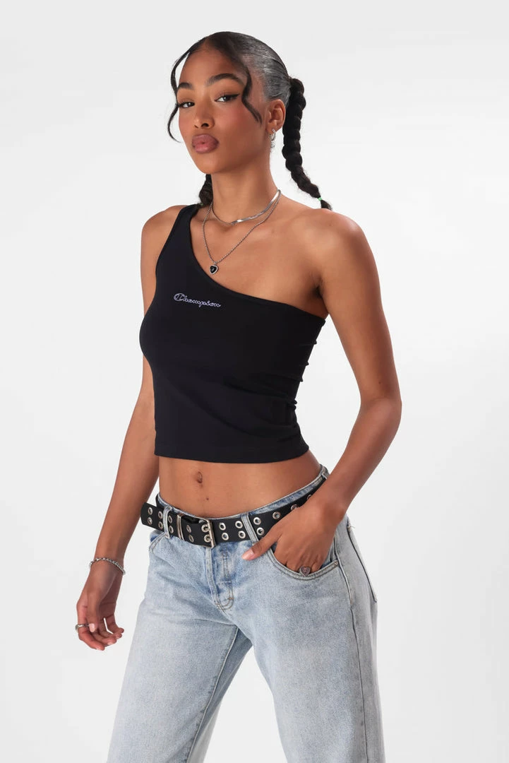 Deals 🧨 Adika Champion // Legacy One-Shoulder Crop Top Brands 🥰 4 Adika Champion // Legacy One-Shoulder Crop Top Brands