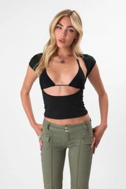 Adika Vici Cut-Out Top