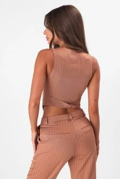 Adika Lucille Pinstripe Vest