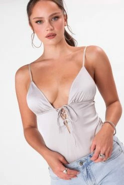 Adika OUTLET Nellsea Satin-Finish Bodysuit