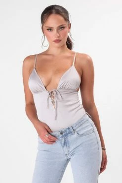 Adika OUTLET Nellsea Satin-Finish Bodysuit