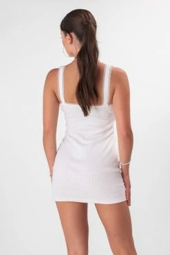 Adika New Dresses Braxton Lace-Trim Mini Dress