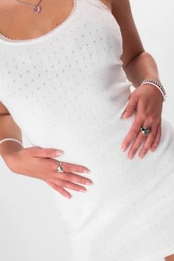 Adika New Dresses Braxton Lace-Trim Mini Dress