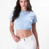 Adika Champion // Elastic Hem Cropped Tee Brands