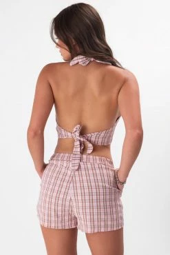 Adika Shaylor Plaid Shorts