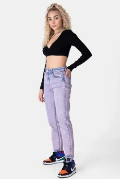 Buy ๐ Adika Bitty Ribbed Crop Top ๐ 8 Adika Bitty Ribbed Crop Top