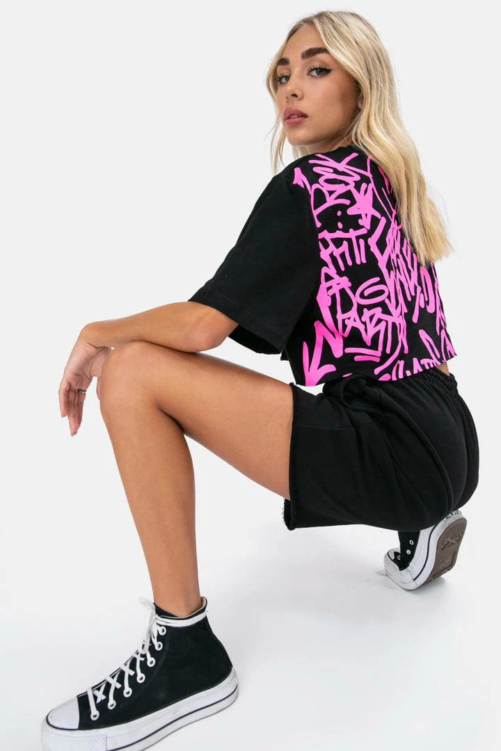 Discount 🎁 Adika Basquia Crop Tee 🤩 1 Adika Basquia Crop Tee