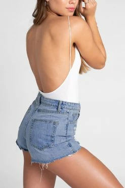 Adika Clothing Aaron Ripped Denim Shorts