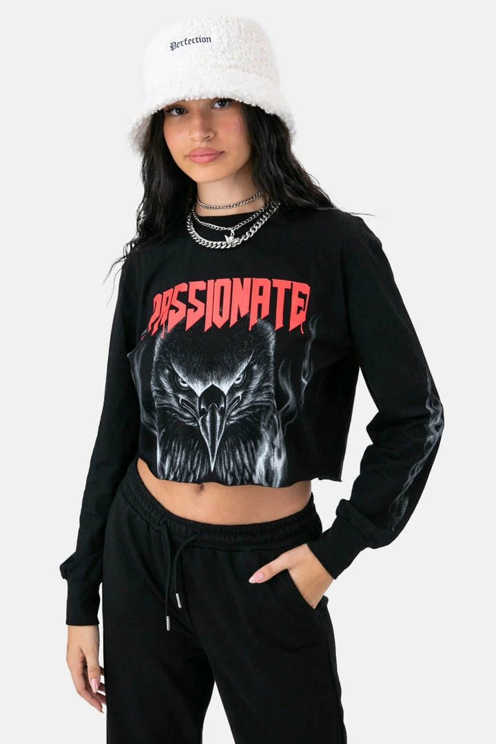 Brand new 🥰 Adika PASSIONATE Cropped Tee OUTLET 😀 1 Adika PASSIONATE Cropped Tee OUTLET