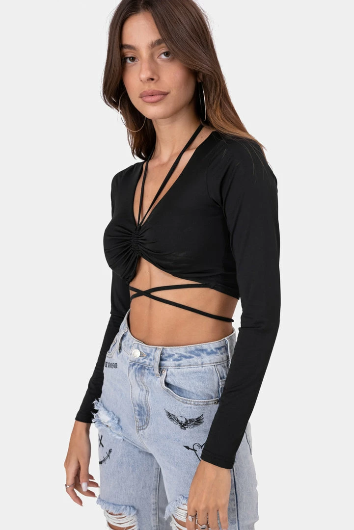 Best reviews of 🧨 Adika OUTLET Rico Ruched Crop Top 🤩 2 Adika OUTLET Rico Ruched Crop Top