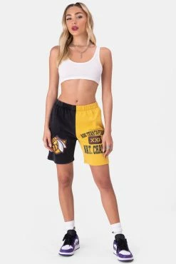 Adika ADK TEAM Color-Block Sweat Shorts