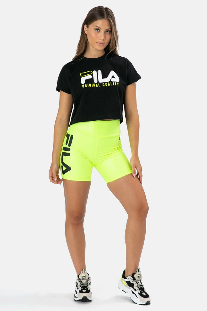 Flash Sale 🥰 Adika FILA // Logo Print Cropped Tee Brands 🔥 3 Adika FILA // Logo Print Cropped Tee Brands