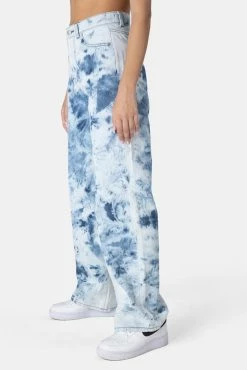 Adika OUTLET Washy Tie-Dye Jeans | WIDE